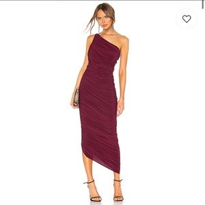 Revolve / Norma Kamali ‘Diana’ dress in Plum